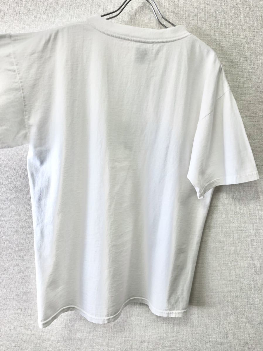 90's GOT MILK? VINTAGE TEE L ビンテージ アート プリント 半袖 Tシャツ 白 パロディー apple google maxell XL ハーゲンダッツ 企業_9