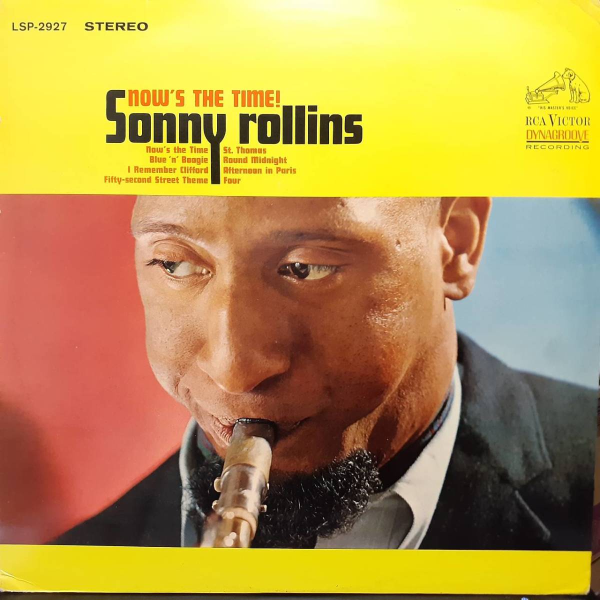 美盤 米RCA-VICTORオリジLP マト両S1 犬ラベル深溝！Sonny Rollins / Now's