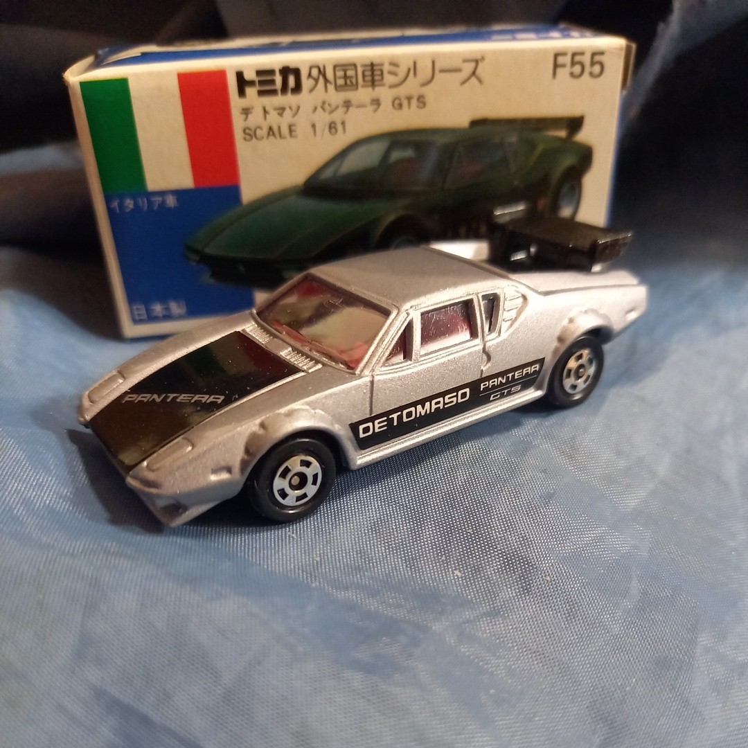 トミカ 青箱 デトマソ パンテーラ GTS 日本製 - メルカリ TOMY F55