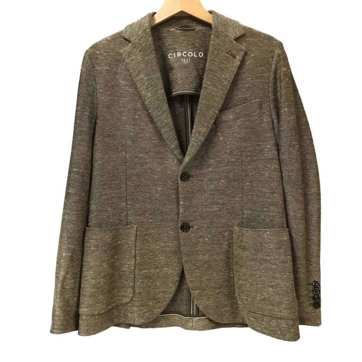 CIRCOLO 1901 チロコロ 1901 テーラードジャケット ジャケット リネン 夏ジャケット ルーマニア製 サイズ46 店舗受取可