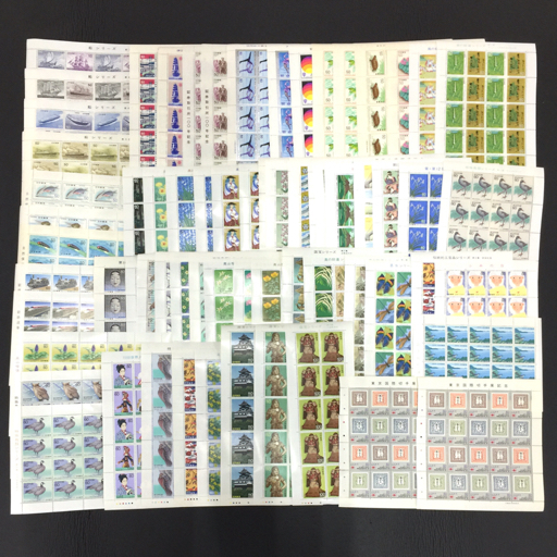 1円 日本郵便 切手 ミニシート 国宝シリーズ / フィギュアスケート世界選手権大会 / 自然保護 / 船 等 セット 未使用