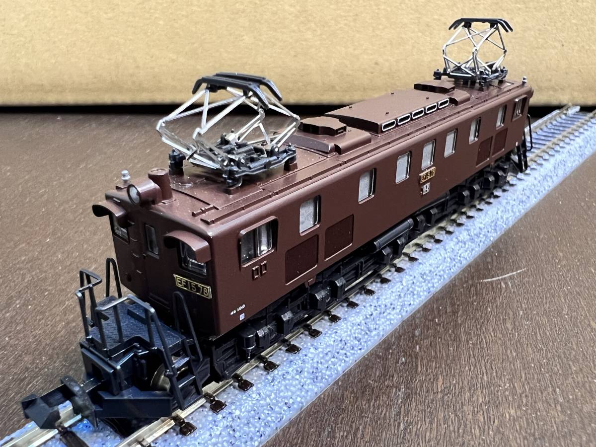 KATO EF15 重連の旅運転記念 新宿駅入場券付き 3008 KATO EF15