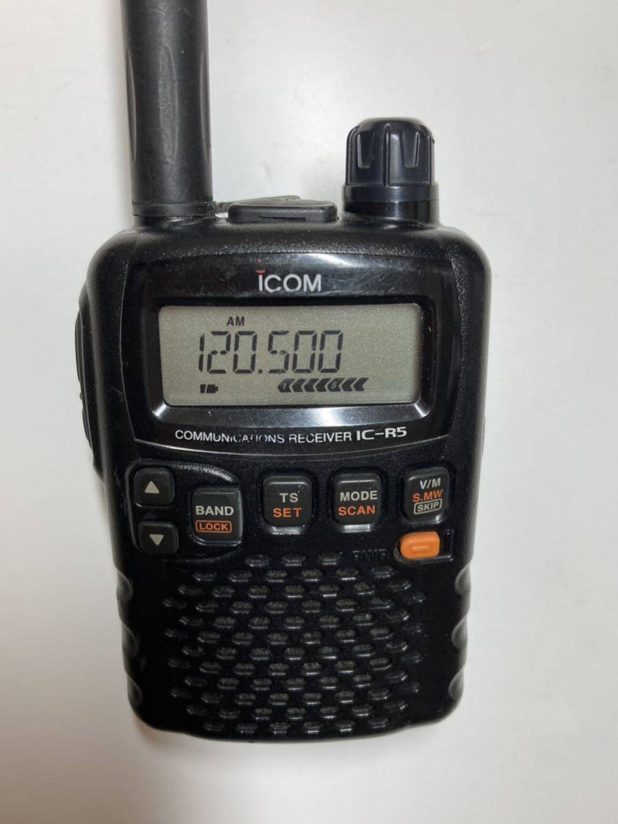 高品質，新作 ICOM 広帯域受信機 IC-R5 レシーバー 中古