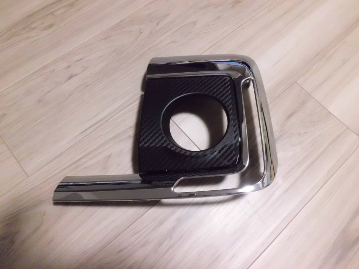 LA600S LA610S後期タント カスタム トップエディション純正フロントバンパーガーニッシュ左 メッキ モール 52722-B2080新品未使用