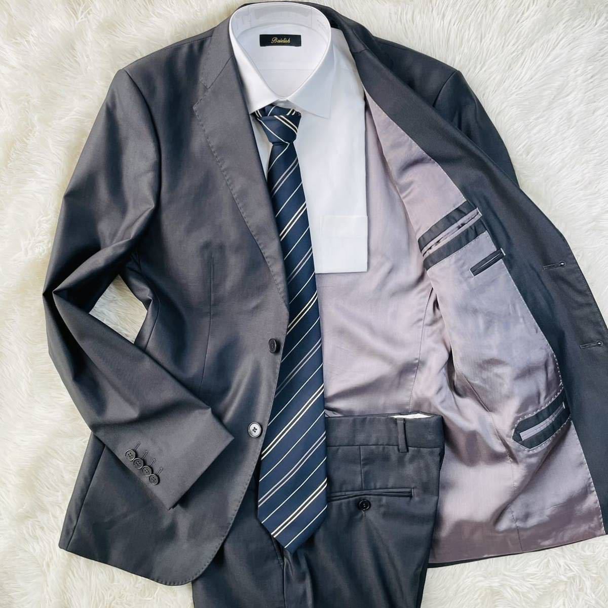 ザラメン 【極上の晩品】 zara manセットアップ スーツ ジャケット テーラード ジャケット メンズ 紳士 ダークブラウン Mサイズ