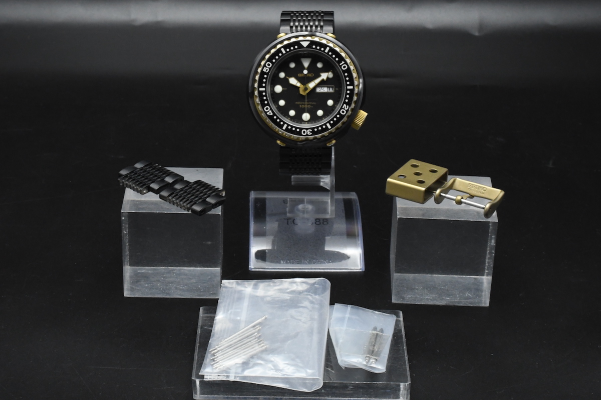 SEIKO PROFESSIONAL DIVER 1000m TITANIUM Ref：7C46-7009 セイコー 