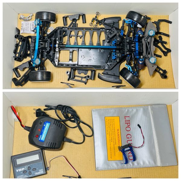 SR-88○【送140】1円～ヨコモ ドリフトパッケージ シャーシ 他まとめ