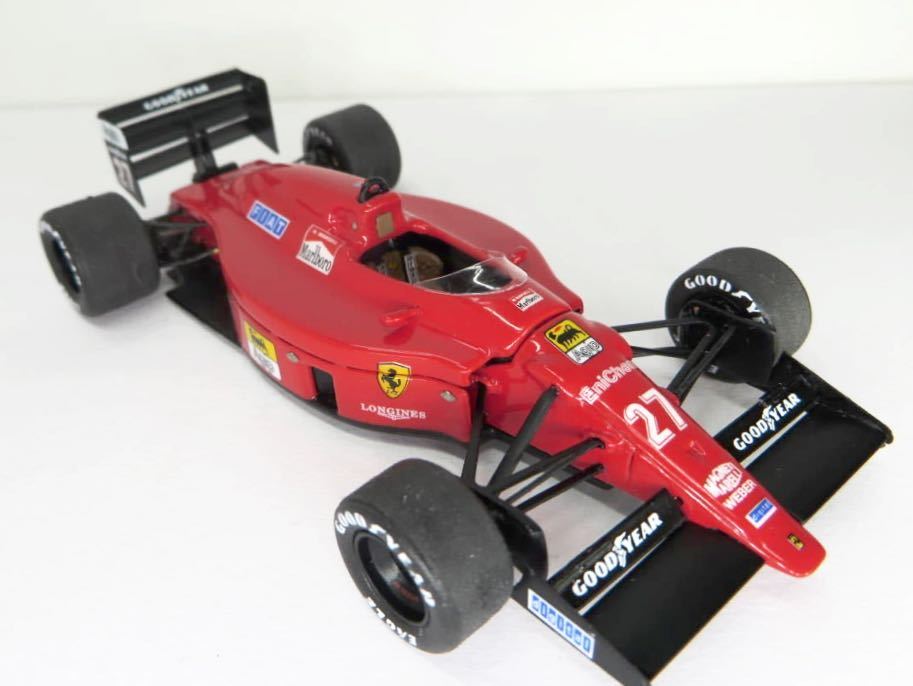 素人 完成品 1/43 ラクーン製 フェラーリ 640 ブラジルGP 1989年 