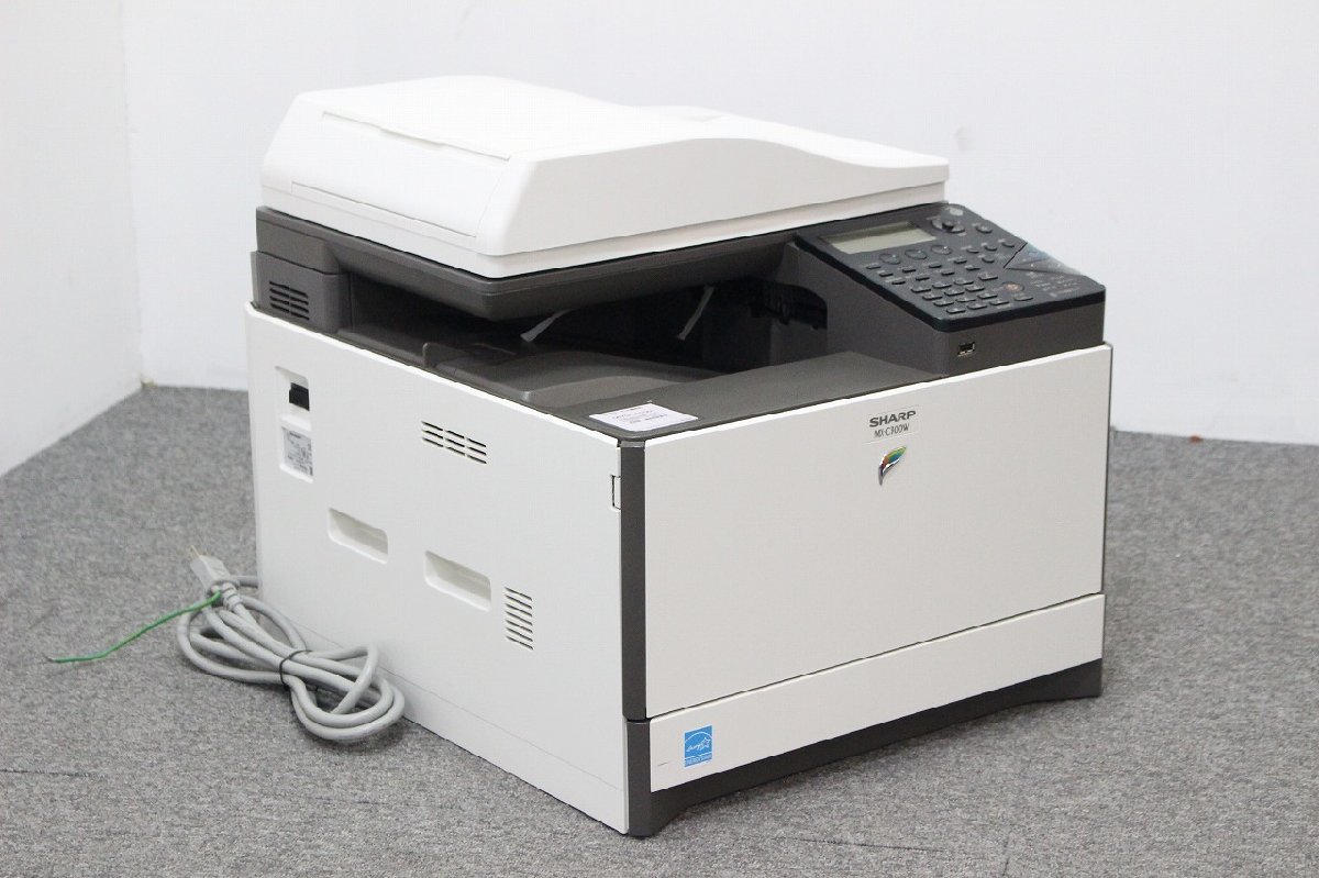 SHARP シャープ A4カラー複合機 MX-C300W 印刷枚数20枚 動作確認済み 4-