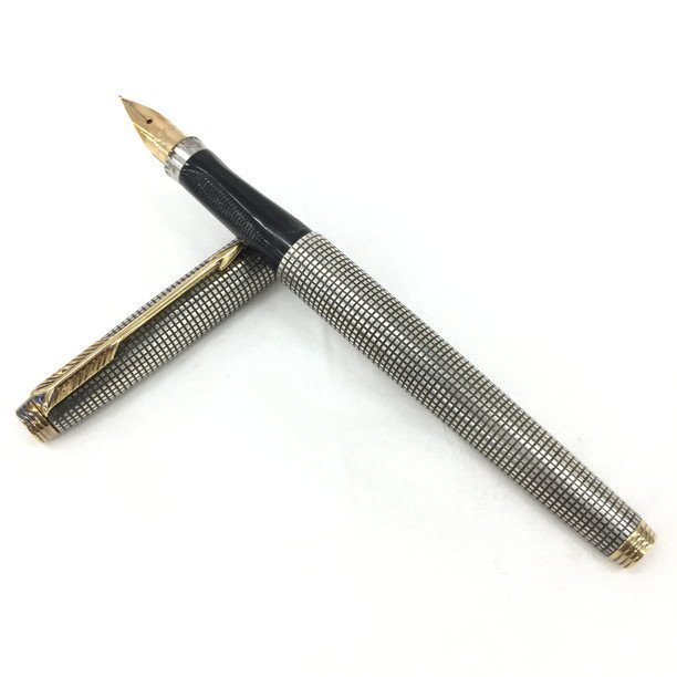 パーカー PARKER スターリングシルバー ペン先 万年筆 14K パーカー75
