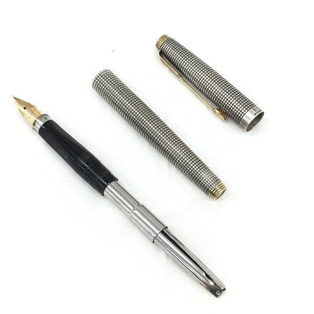 パーカー PARKER スターリングシルバー ペン先 万年筆 14K パーカー75