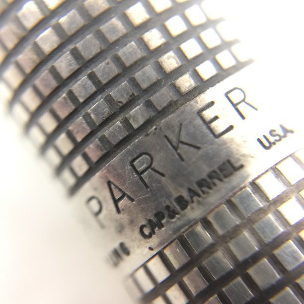 【T】希少✨PARKER　パーカー　スターリングシルバー　万年筆　ペン先K14 パーカー PARKER スターリングシルバー ペン先 万年筆 14K パーカー75