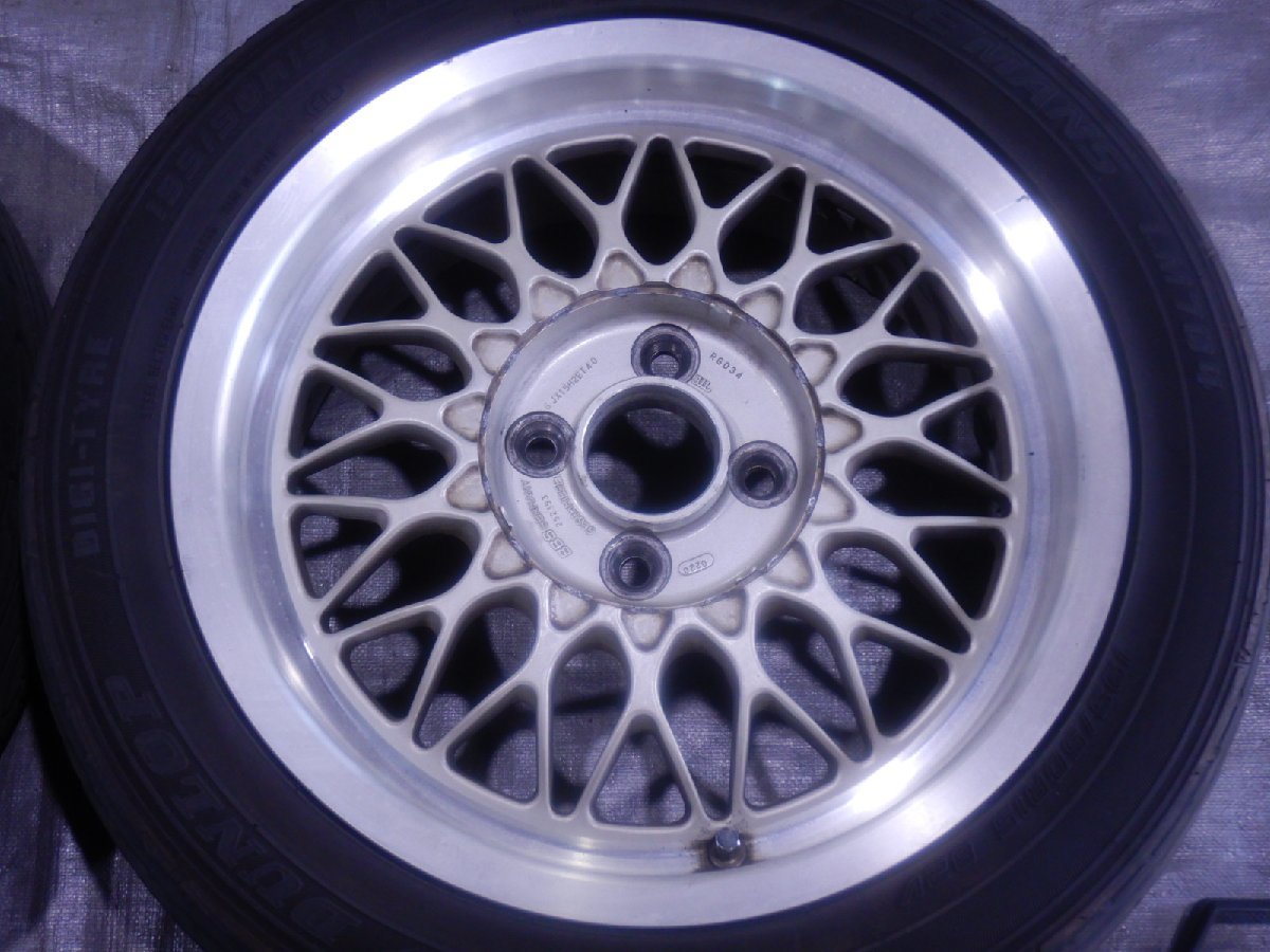 NA・NB ロードスター BBS RG034 シルバー ホイール 15×6.0J＋40