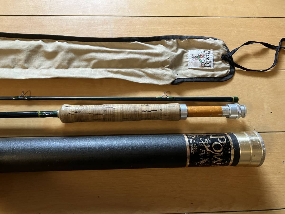 Vintage Powell Fly Fishing Rod パウエル L7 9'6” フライフィッシング