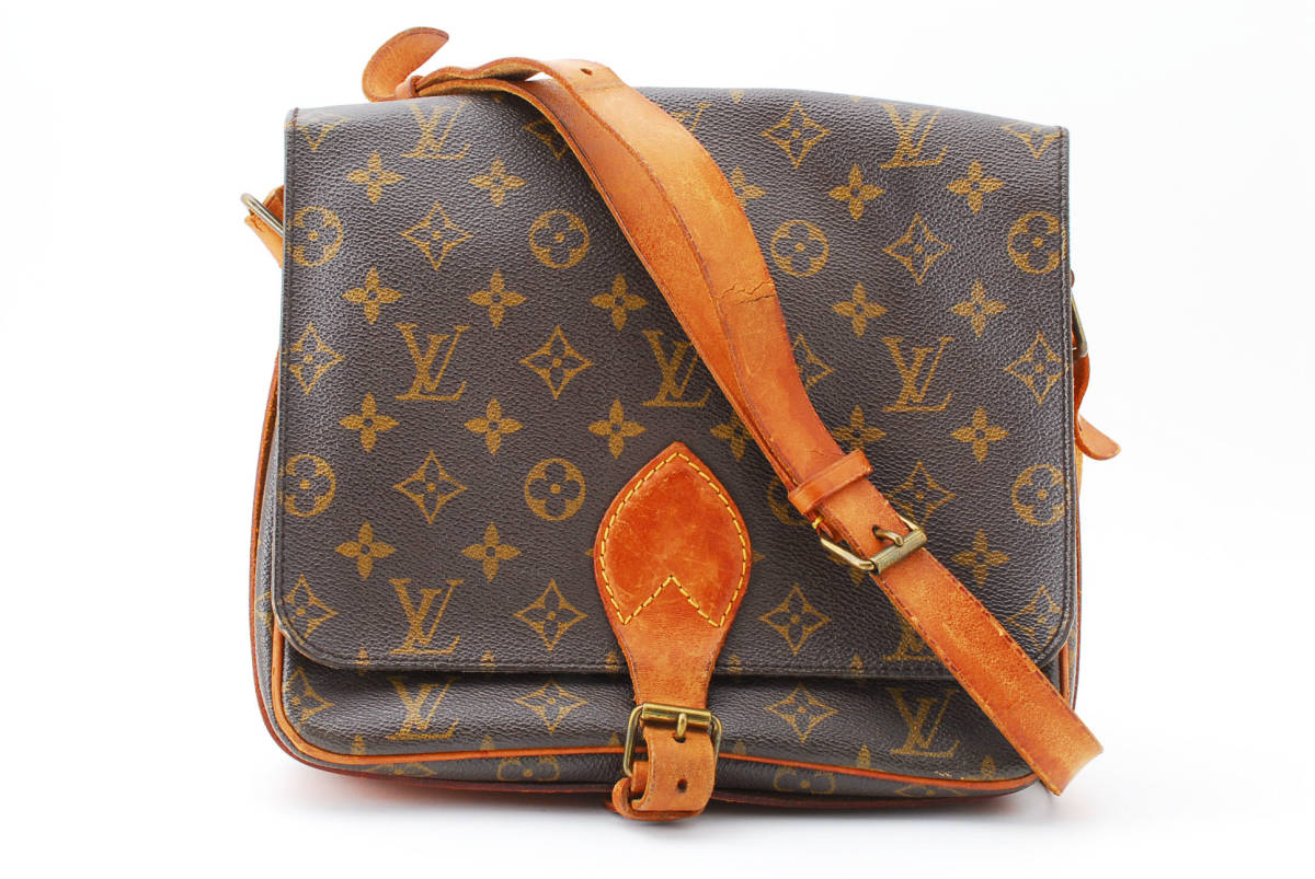 1円〜 美品 LOUIS VUITTON ルイヴィトン モノグラム カルトシエール　M51253　ミニ　ショルダーバッグ　サコッシュ　 8823L