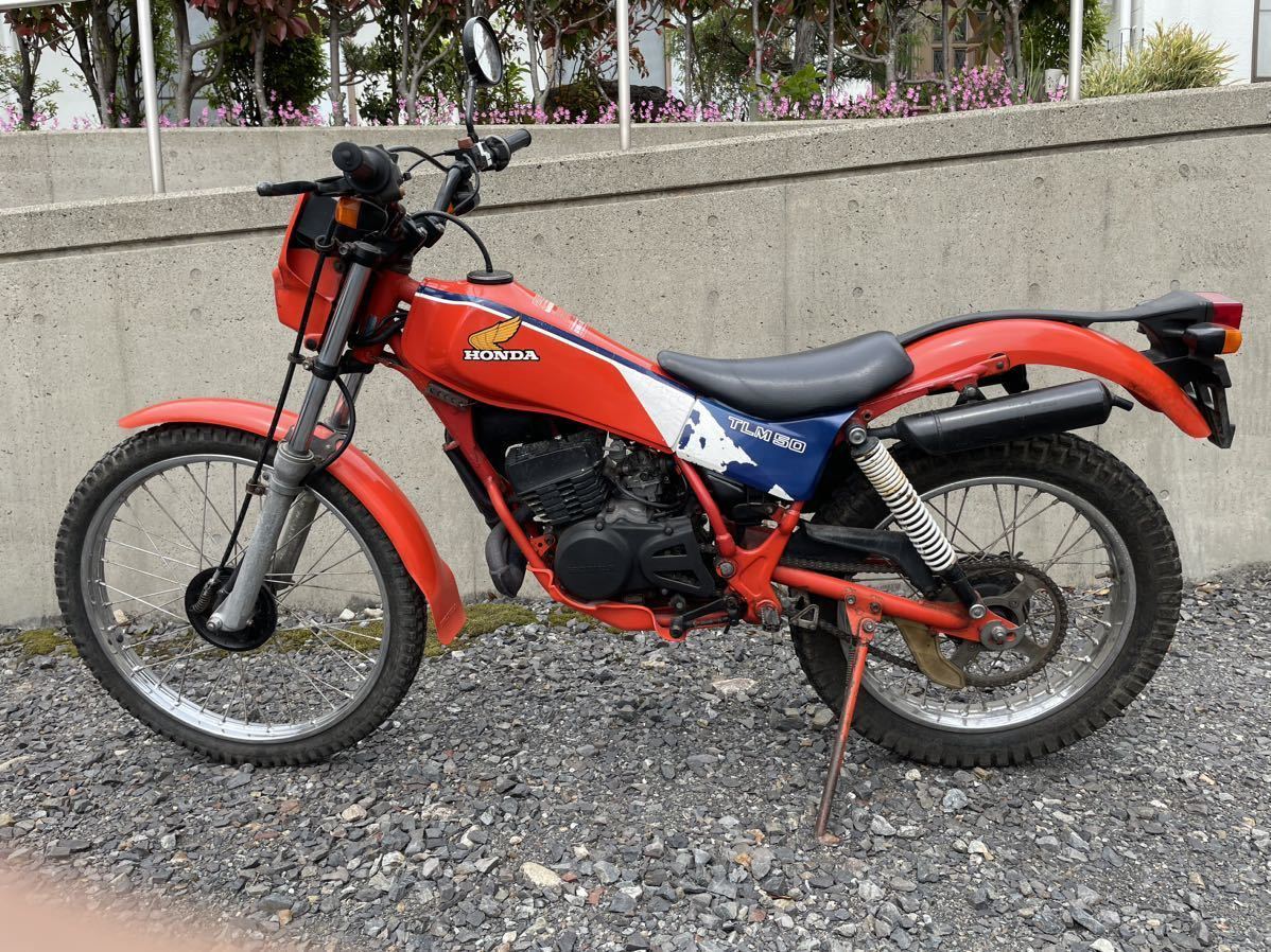 TLM50 ホンダ AD07 Yahoo!オークション - 書付き実動車両 トライアル 