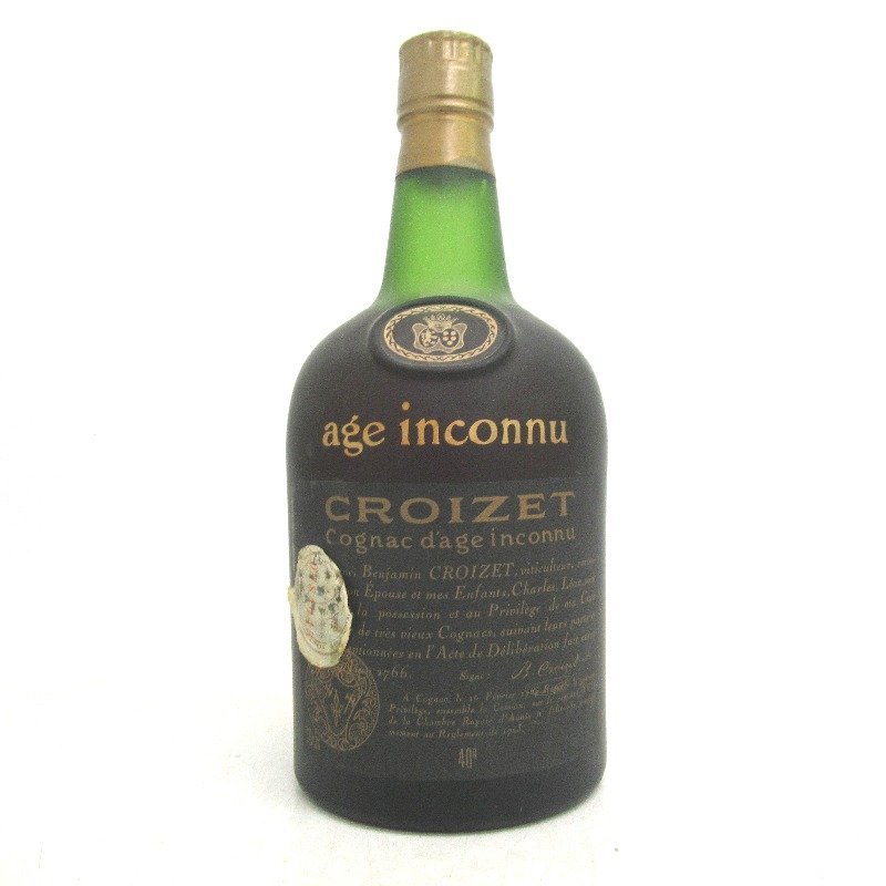 未開封 クロアーゼ xo CROIZET XO コニャック 箱入り 飲料・酒 未開封 クロアーゼ xo CROIZET XO コニャック 箱入り