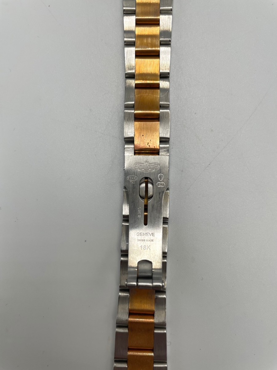 ROLEX ロレックス デイトジャスト メンズ ベルト ブレス 駒 18k 約55.3