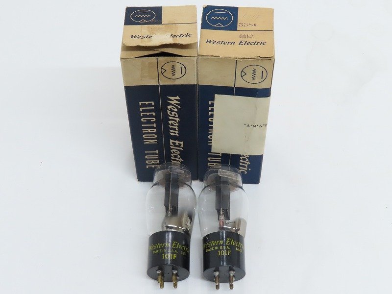 ■□Western Electric 101F 真空管 2本 S/N 213/5726 ウエスタンエレクトリック□■013583011m□■