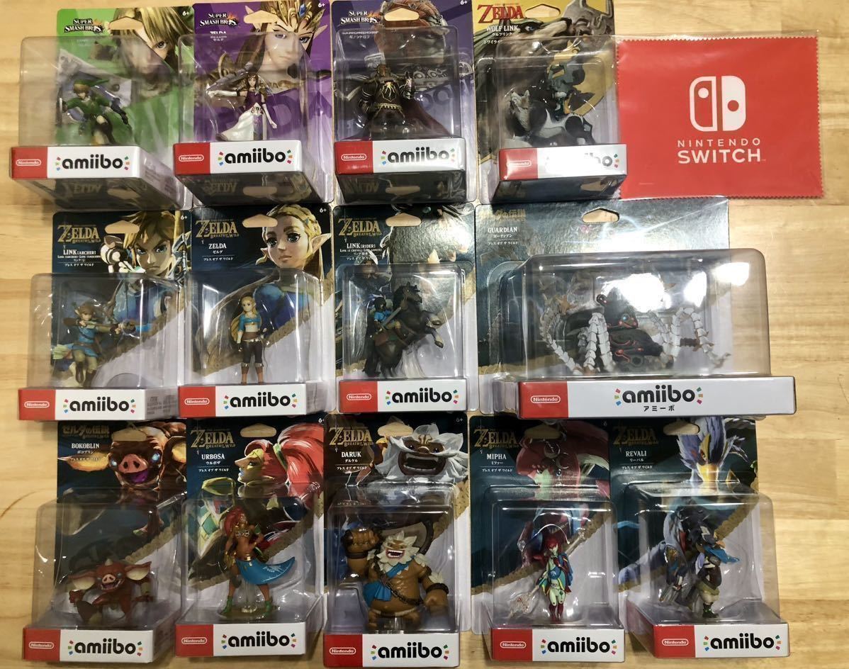 ゼルダの伝説amiibo13種セット【新品・未開封・未使用】⑥ amiibo