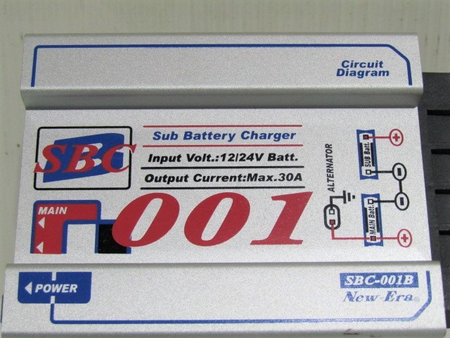 〇New-Era ニューエラー Sub Battery Charger SBC-001B IN:12/24V OUT
