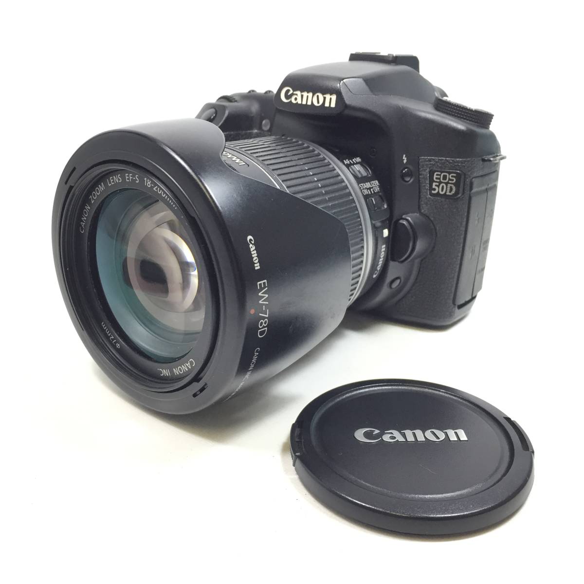 ✨本格一眼✨初心者向け スマホ転送OK✨Canon EOS 50D ▽CANON EOS50D デジタル一眼レフ / CANON ZOOM EF-S 18-200mm F3.5-5.6 IS