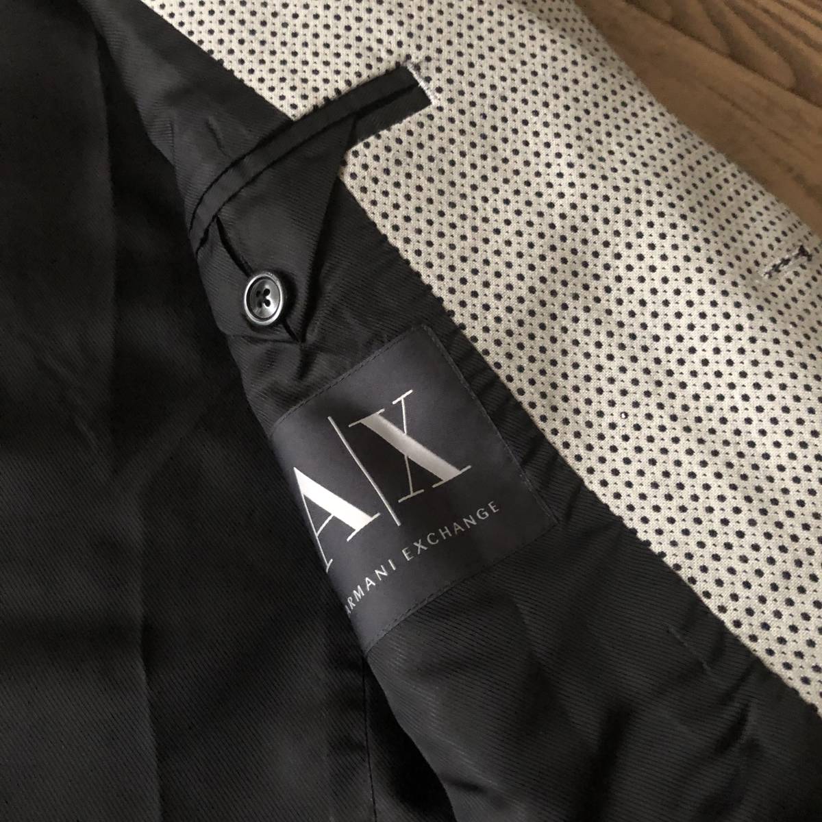 E28『アルマーニエクスチェンジ ARMANI EXCHANGE』お洒落生地 シングル 