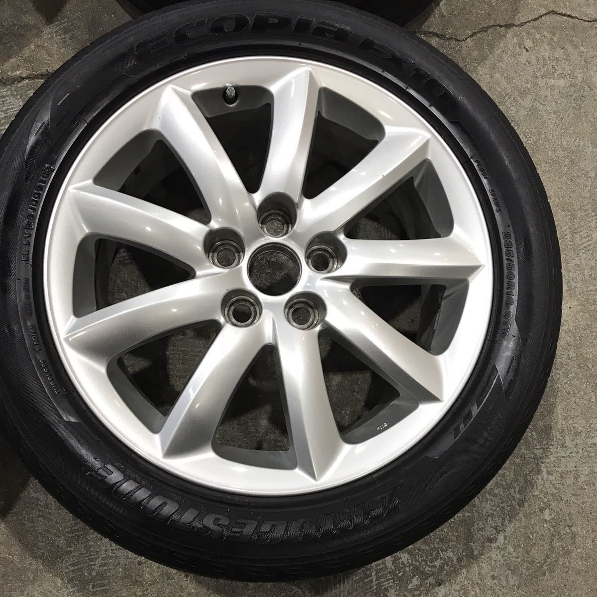 ☆レクサス 純正 LS600 18インチ 7.5J +32 PCD120 5H アルミホイール