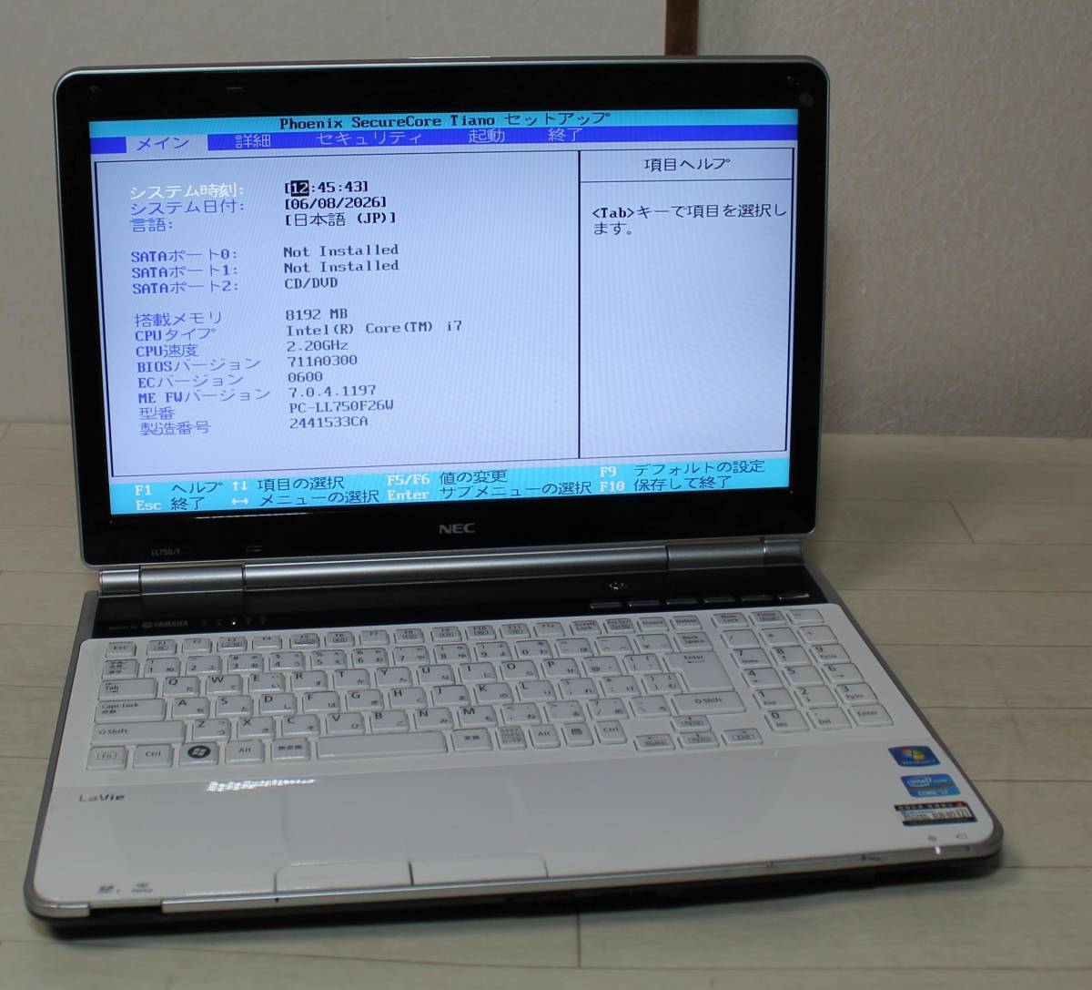 NEC LAVIE Note Standard - NS350⁄CAW △ NEC PC-NS350CAW-YC LAVIE