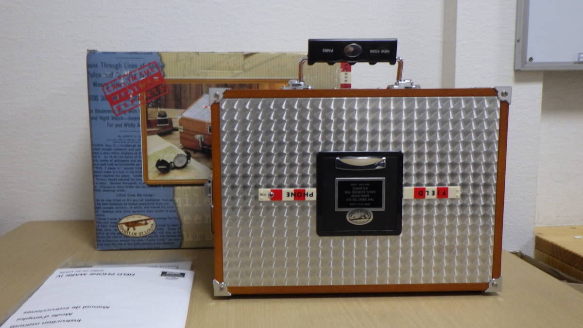 5045/S2A」FIELD PHONE MK IV SPIRITOF ST LOUIS アンティーク 電話機
