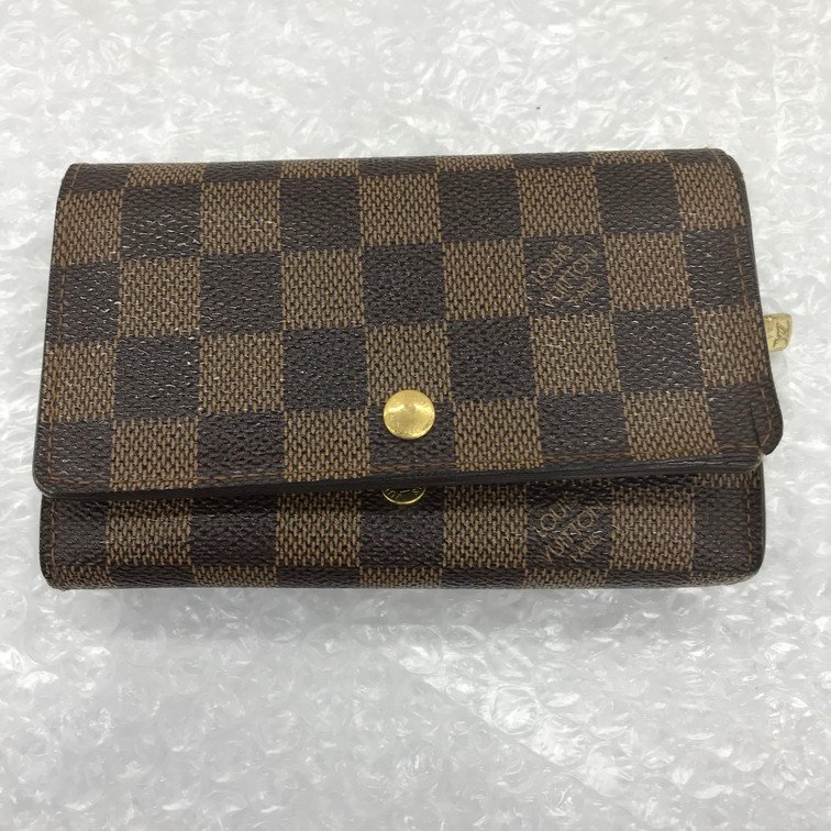 BDAX5015】Louis Vuitton ルイヴィトン ダミエ ポルトフォイユ