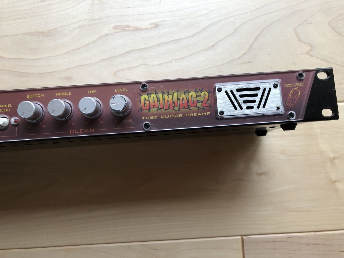 ROCKTRON GAINIAC2 チューブ・ギター・プリアンプ フルスロットル