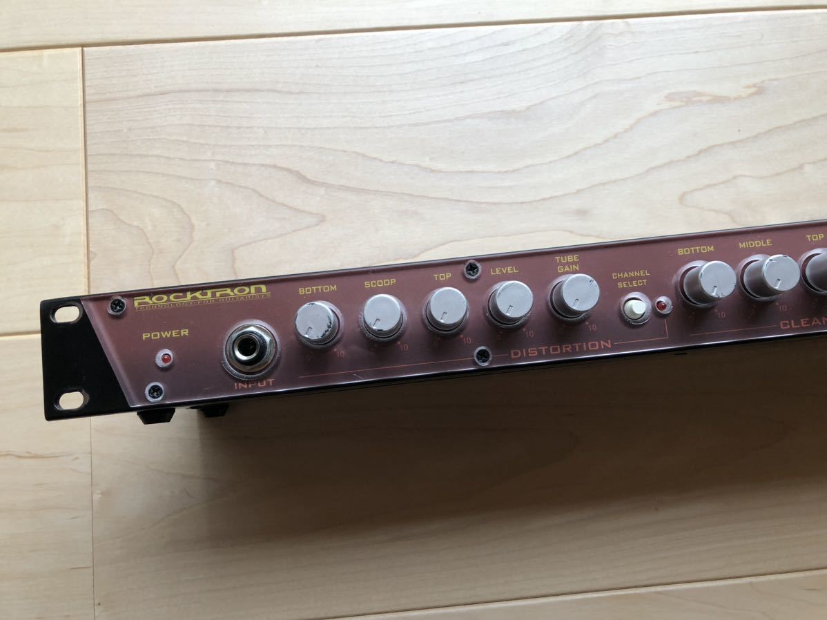 ROCKTRON GAINIAC2 チューブ・ギター・プリアンプ フルスロットル