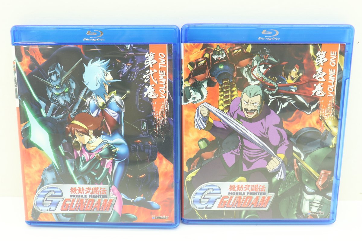05EY●機動武闘伝Gガンダム Blu-ray 全2巻セット ガンダム 輸入盤 北米版 日本 ブルーレイ