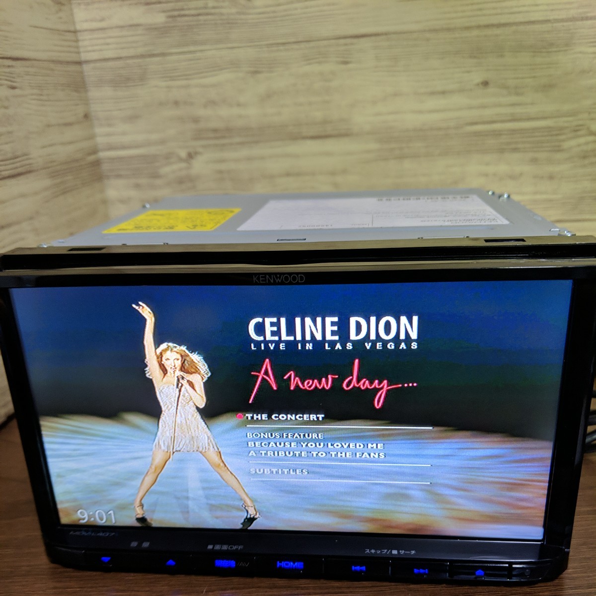 MDV-L407 彩速ナビ 中古品 MDV-D404BTKENWOOD 最新2023年地図データ