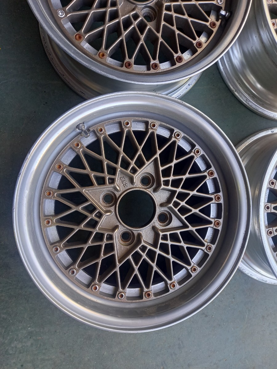 旧車ホイール SSR Speed star スピードスターメッシュ 15インチ 4本