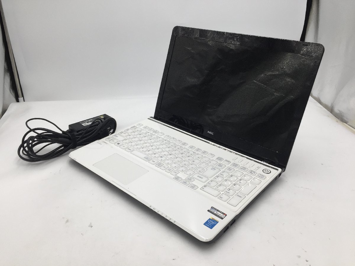 ♪▲【NEC エヌイーシー】ノートPC/Core i7 4702MQ(第4世代)/HDD 1TB PC-LS700SSW-J Blanccoにて消去済み 0427 N 22