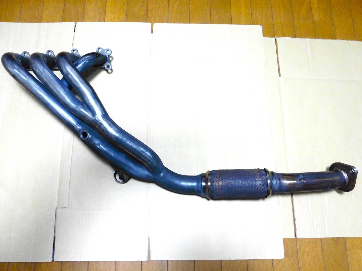 新品 限定品 高耐久ロングエキマニ シルビア 180SX (3UP X シルク