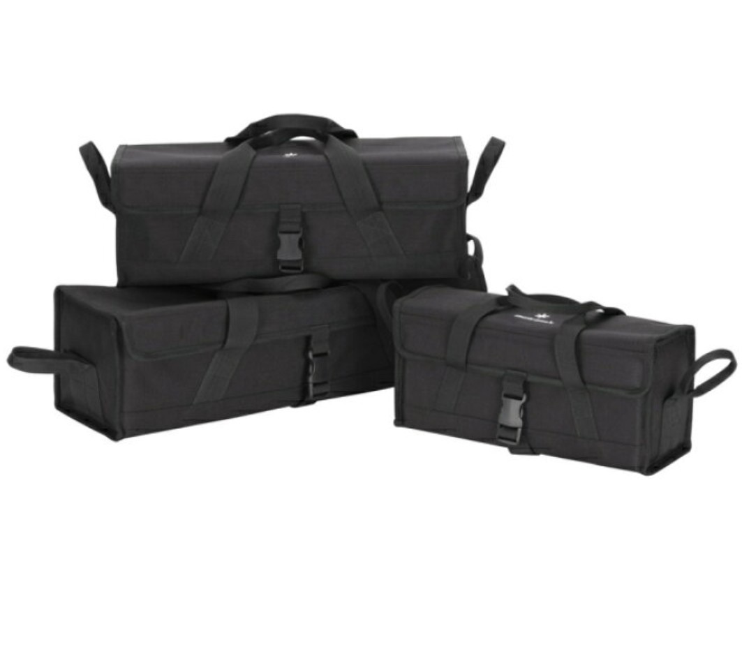 未使用 限定品 スノーピーク 雪峰祭 2021 春 マルチコンテナ S＆M＆L ブラック 3点セット キャンプ 収納小物 snow peak_2