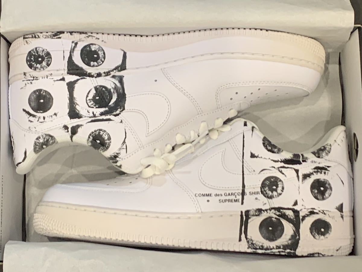 未使用 27.5cm 正規品 Supreme Comme des Garcons SHIRT Nike Air 