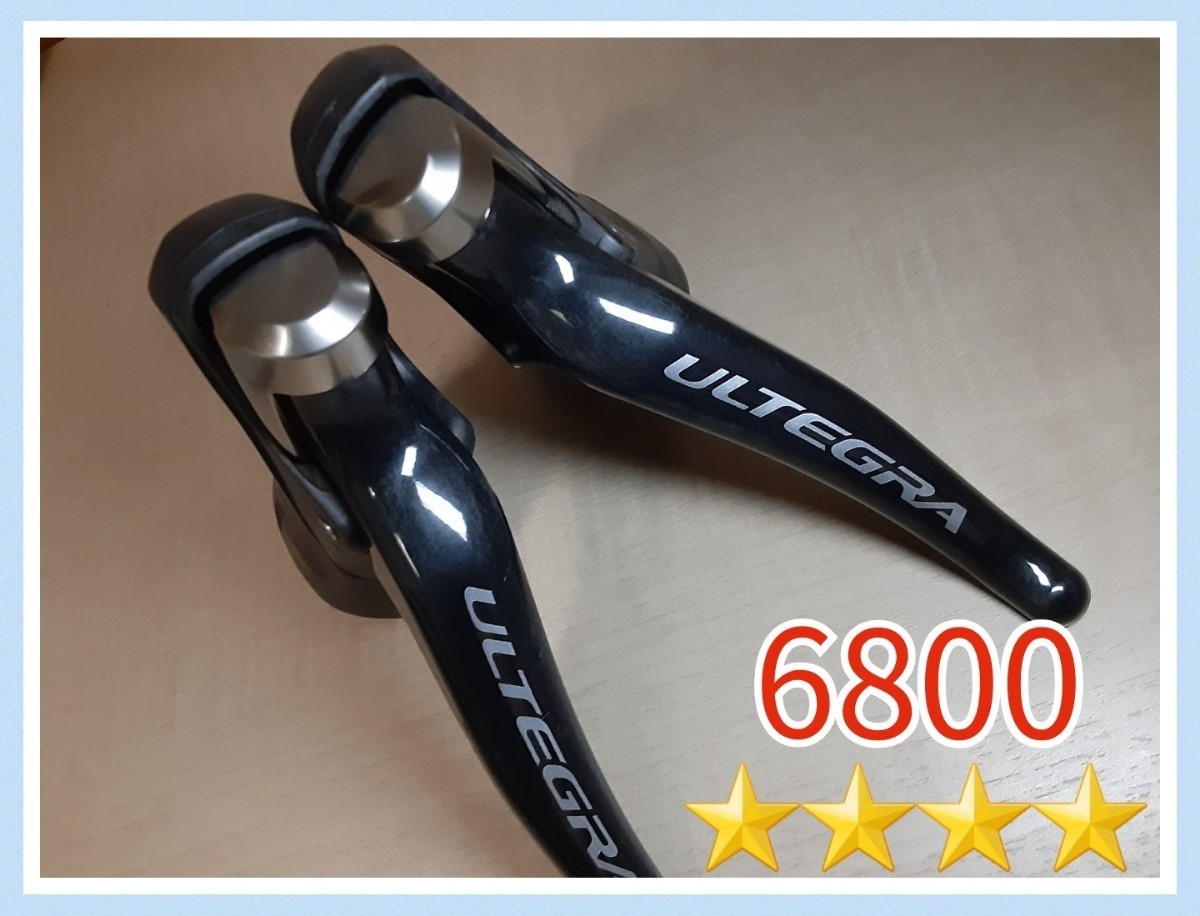SHIMANO ULTEGRA ST-6800 【良品】2×11S STIレバー デュアル 