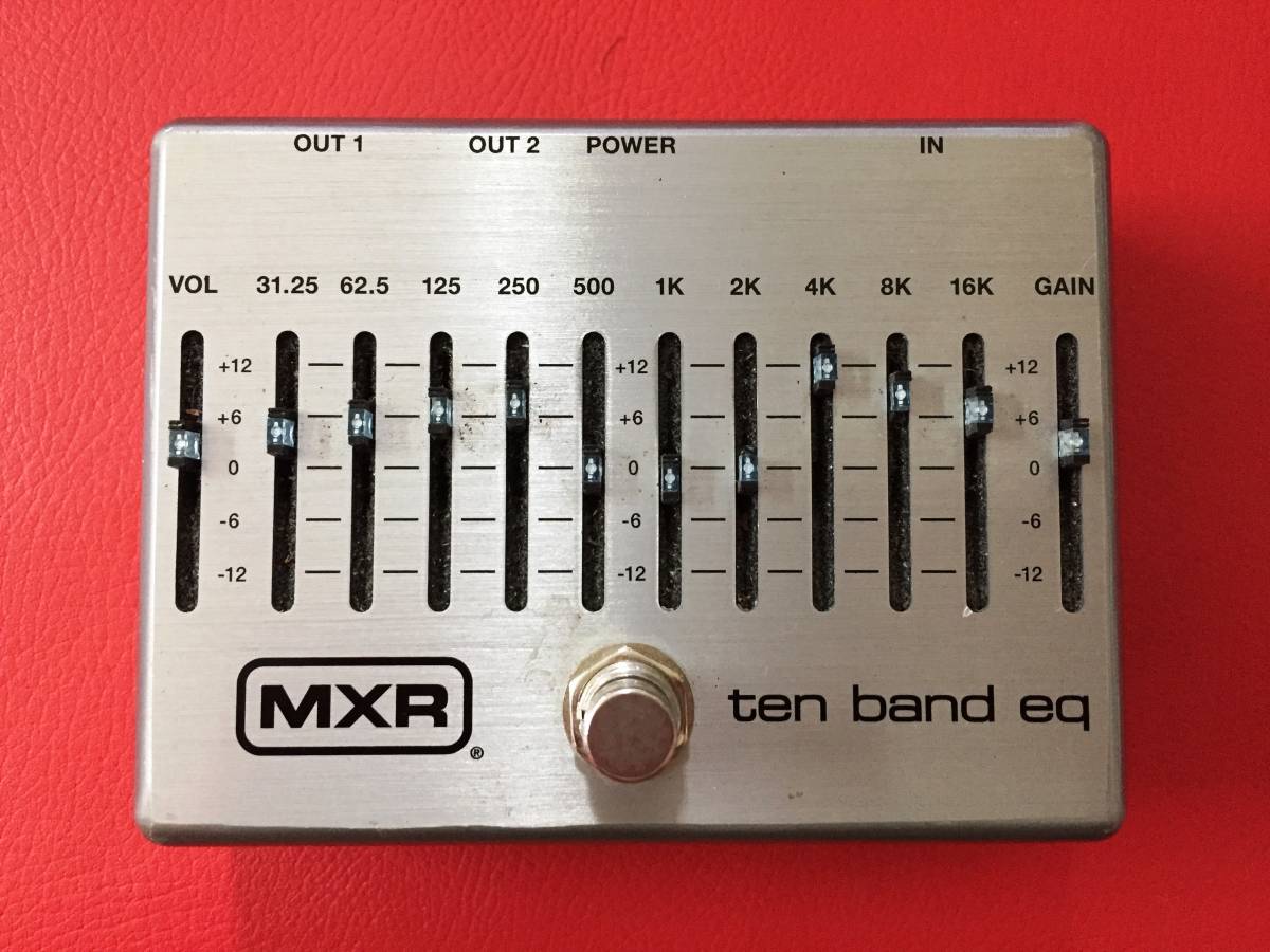 □MXR TEN BAND EQ エフェクター 10 バンド イコライザー MXR EQ Band