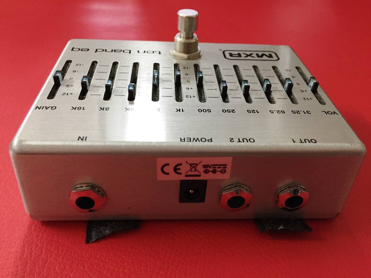 □MXR TEN BAND EQ エフェクター 10 バンド イコライザー MXR EQ Band