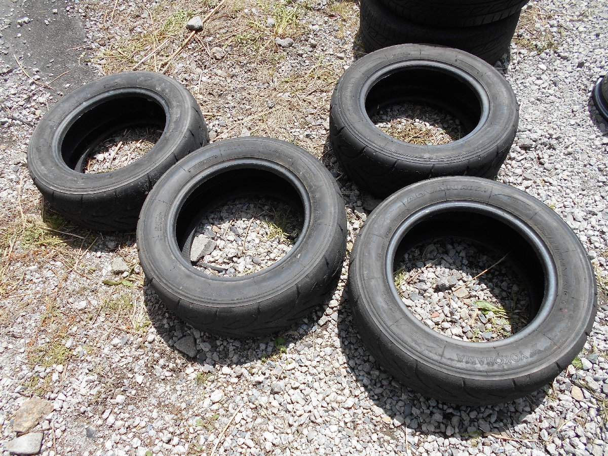 ロードスターに使用！185/60R14 82H 4本セット ADVAN A050 M 