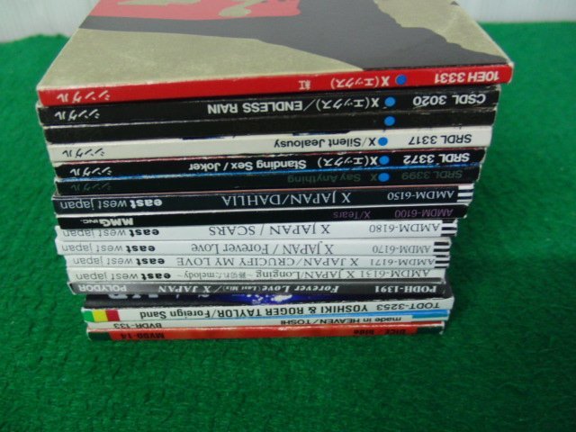 X CD JAPAN - Japan 入手困難 全16枚セット XJAPAN 8cmCDシングル 未