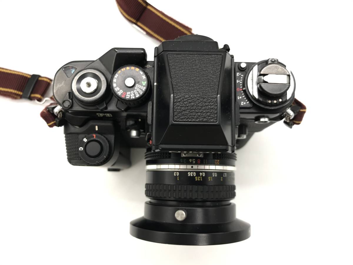 ジャンク Nikon ニコン 一眼レフフィルムカメラ F3 単焦点レンズ 20mm