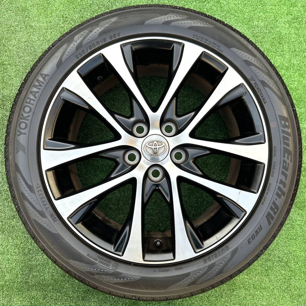 トヨタ 50 エスティマ アエラス後期 純正 18インチ ホイール☆YOKOHAMA 