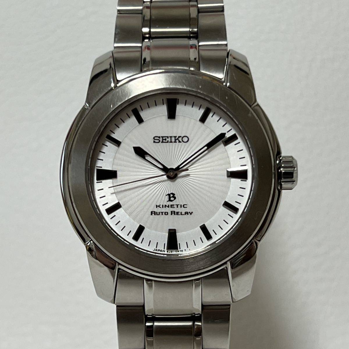 豊富な，大人気 SEIKO セイコー BRIGHTZ ブライツ 5J21-0A80 キネティック KINETIC オートリレー AUTO RELAY メンズ 腕時計 白文字盤(ブライツ)｜売買されたオークション情報、yahooの商品情報をアーカイブ公開 - オーク ブライツ