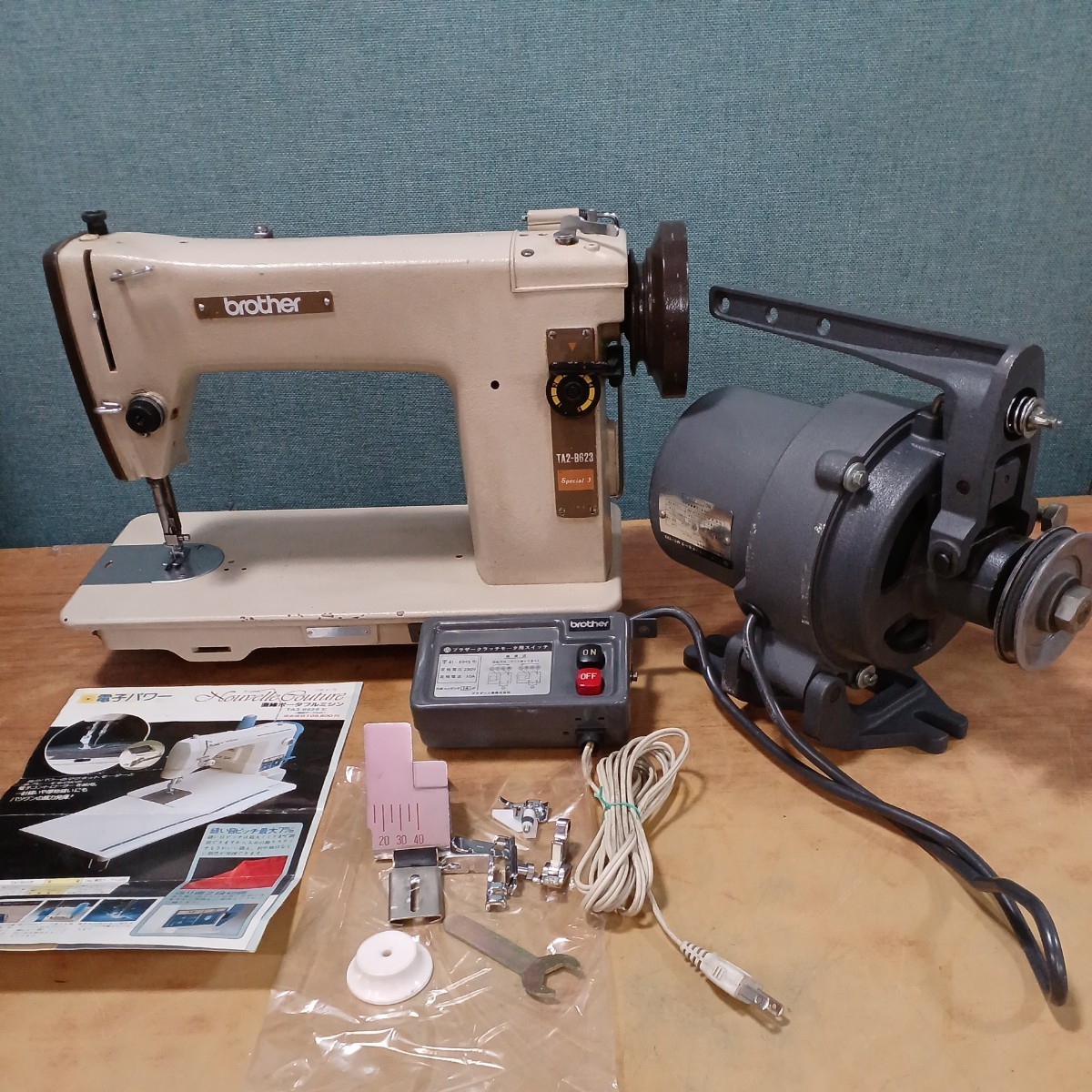 職業用ミシン brother ブラザーミシン TA2-B623 ブラザークラッチ 