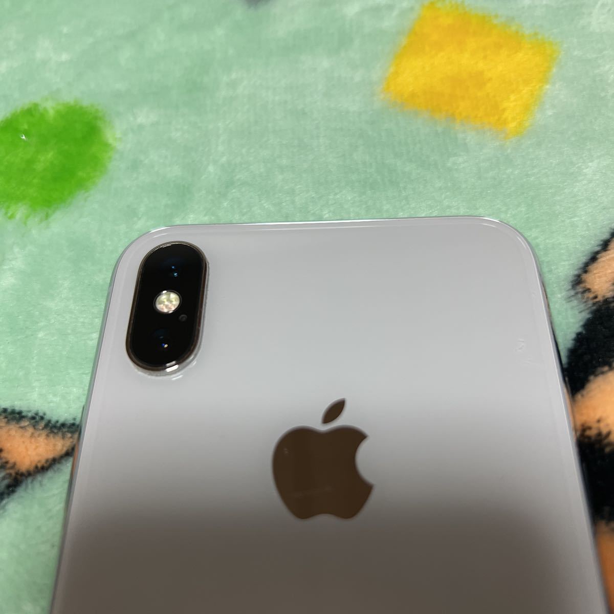 SIMフリー iPhone シルバー IMEI 中古品iPhoneX 中古 1円〜 SIM
